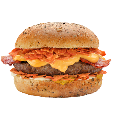 Hamburguesa Flamin Hot